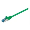 Image de goobay - Cordon de raccordement - RJ-45 (M) pour RJ-45 (M) - 5 m - SFTP, PiMF - CAT 6a - sans halogène - vert