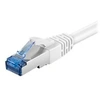 Image de goobay - Câble réseau - RJ-45 (M) pour RJ-45 (M) - 5 m - pairs in metal foil (PiMF) - CAT 6a - moulé, sans crochet - blanc