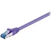 Image de goobay - Câble réseau - RJ-45 (M) pour RJ-45 (M) - 7.5 m - SFTP, PiMF - CAT 6a - sans halogène, moulé, sans crochet - violet