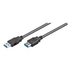 Image de goobay - Rallonge de câble USB - USB type A (F) pour USB type A (M) - USB 3.0 - 1.8 m - noir