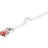 Image de GOOBAY Câble rj45 cat6 plat blanc 50cm