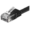 Image de Cat flat 6-0150 schwarz 1.5m u utp