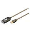 Image de goobay Active - Rallonge de câble USB - USB (F) pour USB (M) - USB 2.0 - 5 m - actif - or