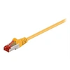 Image de goobay - Câble réseau - RJ-45 (M) pour RJ-45 (M) - 10 m - SFTP, PiMF - CAT 6 - moulé - jaune