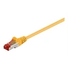 Image de goobay - Câble réseau - RJ-45 (M) pour RJ-45 (M) - 2 m - SFTP, PiMF - CAT 6 - moulé, sans crochet - jaune