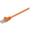 Image de goobay - Câble réseau - RJ-45 (M) pour RJ-45 (M) - 1.5 m - UTP - CAT 5e - moulé, sans crochet - orange
