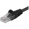 Image de goobay - Câble réseau - RJ-45 (M) pour RJ-45 (M) - 1.5 m - UTP - CAT 5e - moulé, sans crochet - noir