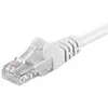 Image de goobay - Câble réseau - RJ-45 (M) pour RJ-45 (M) - 1.5 m - UTP - CAT 5e - moulé, sans crochet - blanc