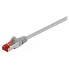 Image de goobay - Câble réseau - RJ-45 (M) pour RJ-45 (M) - 1.5 m - SFTP, PiMF - CAT 6 - moulé, sans crochet - gris