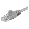 Image de goobay - Câble réseau - RJ-45 (M) pour RJ-45 (M) - 1.5 m - UTP - CAT 6 - moulé, sans crochet - gris