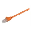 Image de goobay - Câble réseau - RJ-45 (M) pour RJ-45 (M) - 1.5 m - UTP - CAT 6 - moulé, sans crochet - orange