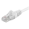 Image de goobay - Câble réseau - RJ-45 (M) pour RJ-45 (M) - 1.5 m - UTP - CAT 6 - moulé, sans crochet - blanc