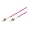 Image de goobay - Câble réseau - LC multi-mode (M) pour LC multi-mode (M) - 20 m - fibre optique - 50 / 125 microns - OM4 - sans halogène - violet