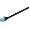 Image de RJ-45 CAT6a 1m 1m Cat6a U/UTP (UTP) Noir câble de réseau - Câbles de réseau (1 m, Cat6a, U/UTP (UTP), RJ-45, RJ-45, Noir)