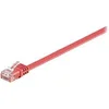 Image de goobay - Câble réseau - RJ-45 (M) pour RJ-45 (M) - 2 m - UTP - CAT 6 - moulé, plat - rouge