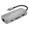Image de Adaptateur USB 2.0 CONNECT C8 306706 [1x port carte SD, HDMI femelle, USB 3.0 femelle type C, Ethernet Extension Connector - 1x USB-C mâle] 1 pc(s)