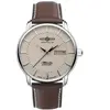 Image de Montre - - 8466-5 - Analogique - Acier inoxydable - Cuir marron