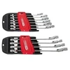 Image de Jeu de clés mixtes cliquet DUO Gearplus - 10 pcs - Cliquet dans l'oeil et la fourche 503.5950