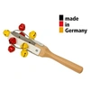 Image de Maracas Cuir 25CM Avec 9 Grelots - 3+ Grelots - Cloches