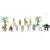 Image de jeu d'animaux sauvages 8,9 cm 16 pièces