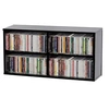 Image de - CD BOX 180 - Casier de rangement 180 CD finition noir