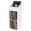 Image de - RECORD BOX 330 WHITE - Casier de rangement 330 vinyles finition blanc