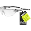 Image de Uvex Sportstyle 204 - Lunettes de Sport pour Hommes et Femmes - Effet Miroir - Confort et Maintien Parfait Sans Points de Pression - Clear/Clear - One Size en occasion ou reconditionné