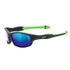 Image de Lunettes de soleil Sportstyle 507 Noir Mat Miroité Bleu
