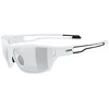 Image de Uvex Sportstyle 806 V - Lunettes Extérieures pour Hommes et Femmes - à Teinte Variable - Anti-Buée - White/Smoke - One Size en occasion ou reconditionné