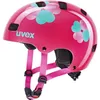 Image de Uvex - Junior Kid 3 - Casque vélo enfant Pink / Flower - 51-55 cm
