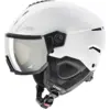 Image de Uvex - Instinct Visor - Casque ski White / Black Matt - 59 - 61 cm