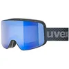 Image de Uvex pyrit FM - lunettes de ski pour adults - Catégorie de filtre 2 - champ de vision élargi et anti-buée - black matt dl/blue-clearS2 - one size en occasion ou reconditionné