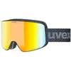 Image de Uvex pyrit FM - lunettes de ski pour adults - Catégorie de filtre 3 - champ de vision élargi et anti-buée - black matt dl/red-clearS3 - one size en occasion ou reconditionné