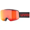 Image de uvex pwdr FM, lunettes de ski, Enfant unisexe, black matt/red-clear, one size en occasion ou reconditionné