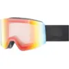 Image de Uvex - Provoqe Vario Cat 1-3 - Masque ski Black Matt - Vario Rainbow Mirror Cat 1-3