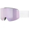 Image de Uvex provoqe FM - lunettes de ski pour adults - Catégorie de filtre 3 - anti-buée - white matt dl/rose-clear - one size en occasion ou reconditionné