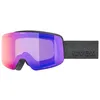 Image de Uvex pwdr FM - lunettes de ski pour enfants - Catégorie de filtre 2 - anti-buée - black matt dl/ruby-clear - one size en occasion ou reconditionné