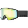 Image de Uvex - Blast Vario Cat 1-3 - Masque ski Black Matt - Vario Green Mirror Cat 1-3