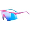 Image de Uvex flowline - lunettes de sport pour adults - protection à 100% contre les UVA, UVB et UVC - anti-buée - pink matt/mir.blue - one size en occasion ou reconditionné