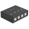 Image de Commutateur 4 PC vers 4 périphériques USB 2.0 avec 4 entrées USB-B / 4 sorties USB-A