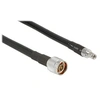 Image de CFD400 LLC400 low loss - Câble d'antenne - connecteur N (P) pour RP-SMA (P) - 1 m - coaxial - noir
