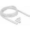 Image de : Gaine en spirale pour protection de câble - Ø 15 mm - 2,5 m - Blanc