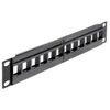 Image de - Tableau de connexions - noir - 1U - 10" - 12 ports