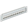 Image de Delock keystone 10 patchpanel 12 port metall gris 43327