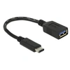 Image de - Adaptateur USB - USB type A (F) pour 24 pin USB-C (M) - USB 3.1 - 15 cm - noir
