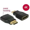 Image de Adaptateur delock hdmi micro-c (m) -> hdmi (f) high speed ??hdmi avec ethernet 4k 65665