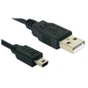Image de - Câble USB - mini USB type B (M) pour USB (M) - USB 2.0 - 3 m - noir
