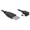 Image de - Câble USB - USB (M) pour mini USB type B (M) - 5 m - connecteur coudé
