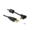 Image de - Câble USB - USB (M) pour Micro-USB de type B (M) - 1 m - connecteur à 90 °