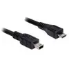 Image de - Câble USB - mini-USB de type B (M) pour Micro-USB de type B (M) - USB 2.0 - 1 m - noir